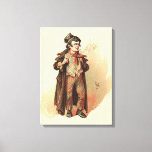 The Artful Dodger from Oliver Twist Canvas Print