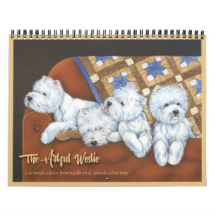 The Artful Westie  Calendar