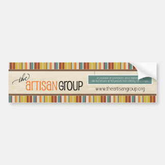 The Artisan Group (Main) Bumpersticker Bumper Sticker