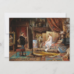 The Artist and His Model   Carl Schweninger, Jr.