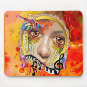 The Artist pallet Mouse Pad