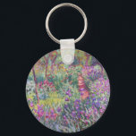 The Artist’s Garden in Giverny by Claude Monet Keychain<br><div class="desc">The Artist’s Garden in Giverny
by Claude Monet</div>