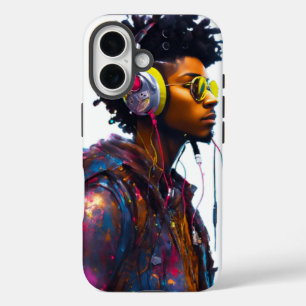 The Artistic Beat of the Streets iPhone 16 Case