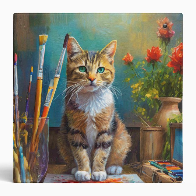 The Artistic Cat Binder (Back)