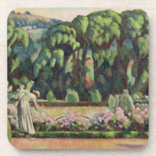 The Artist's Garden at Durbins, c.1915 (oil on can Coaster