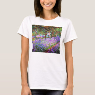 The Artist's Garden at Giverny, Claude Monet T-Shirt