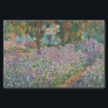 The Artist's Garden by Claude Monet Tissue Paper<br><div class="desc">Claude Monet - Masters of Art Series</div>