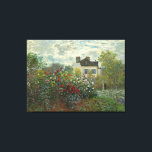The Artist's Garden in Argenteuil Claude Monet Canvas Print<br><div class="desc">The Artist's Garden in Argenteuil Claude Monet Canvas Print</div>