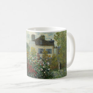 The Artist's Garden in Argenteuil Claude Monet Coffee Mug