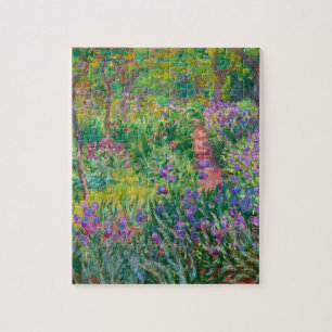 The Artist's Garden in Giverny by Claude Monet Jigsaw Puzzle