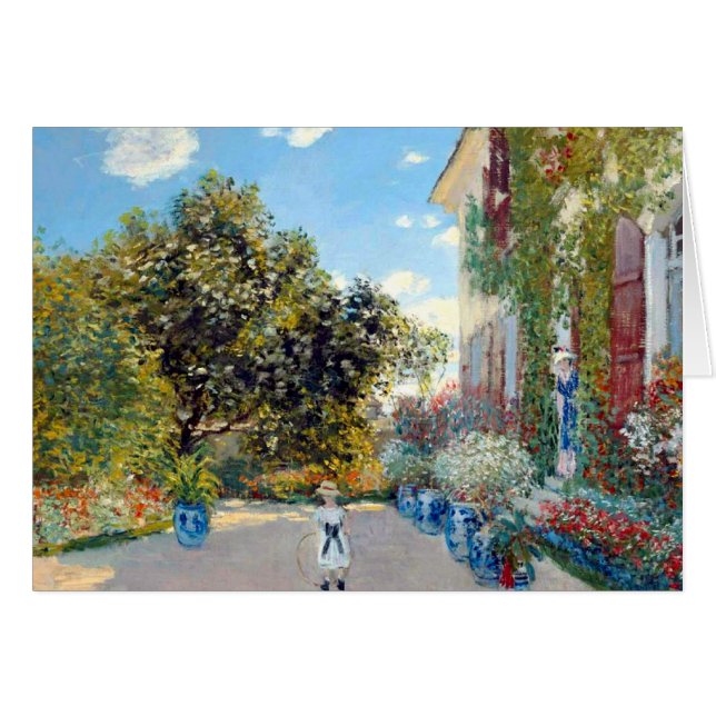 The Artist's House by Claude Monet (Front Horizontal)