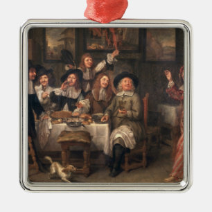 The Artists' Meal Metal Ornament