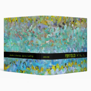 The Artist's Palette Portfolio Binder