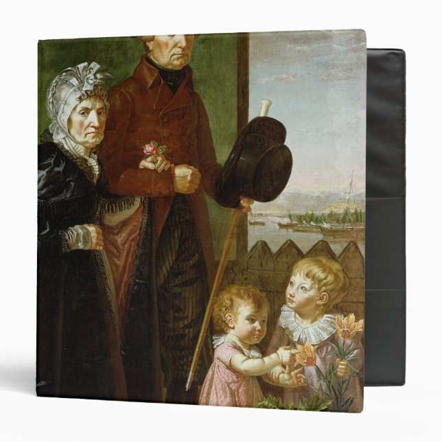 The Artist's Parents, 1806 Binder (Front/Inside)