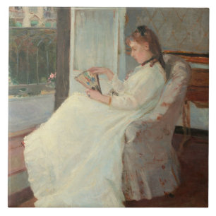 The Artist's Sister at a Window, 1869 Tile