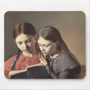 The Artist's Sisters Signe and Henriette Mouse Pad
