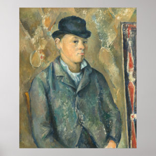 The Artist's Son, Paul - Paul Cézanne Fine Art Poster