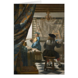 The Artist's Studio, c.1665-66 (oil on canvas)