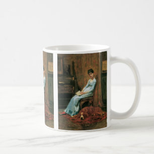 The Artist's Wife and His Setter Dog Coffee Mug