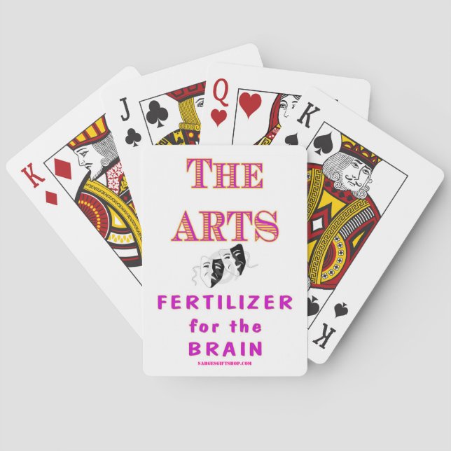 THE ARTS PLAYING CARDS (Back)