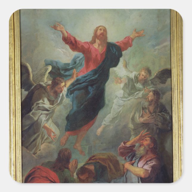 The Ascension, 1721 Square Sticker (Front)