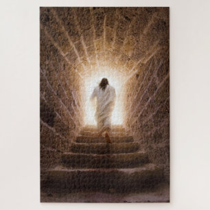 The Ascension – Jesus Walking Into the Light Jigsaw Puzzle