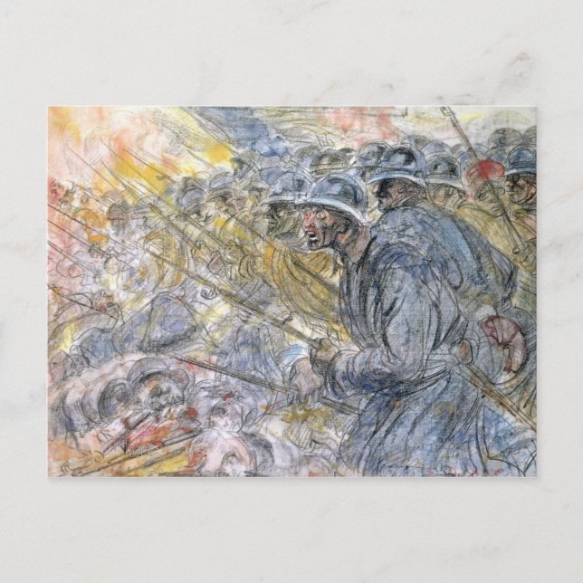 The Assault, Verdun Postcard (Front)