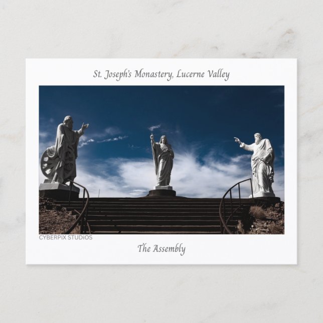“The Assembly” Lucerne Valley Postcard (Front)