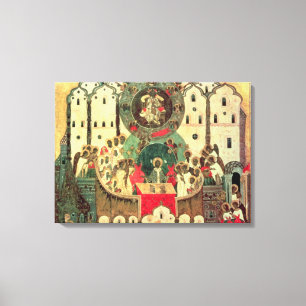 The Assembly of Angels Canvas Print