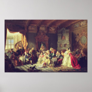 The Assembly under Peter the Great Poster