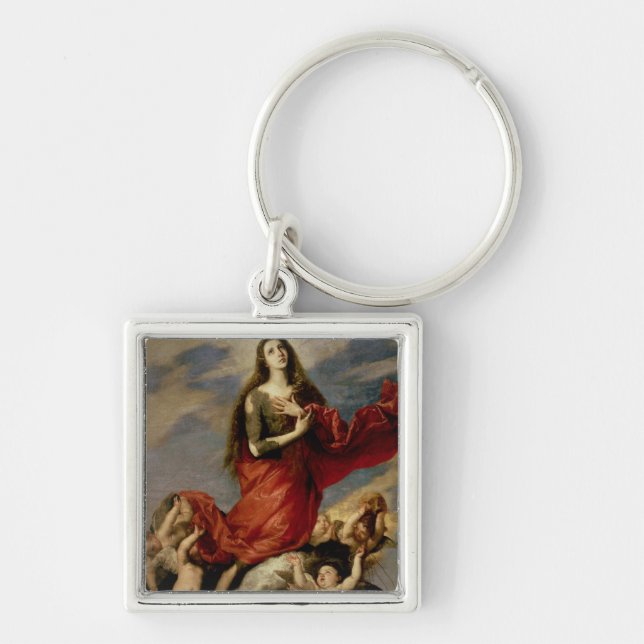 The Assumption of Mary Magdalene, 1636 Keychain (Front)