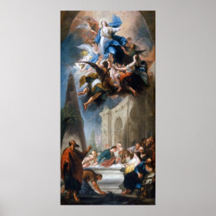 The Assumption of The Blessed Virgin Mary. Poster