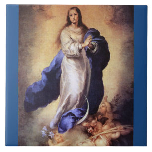 THE ASSUMPTION OF THE BLESSED VIRGIN MARY TILE