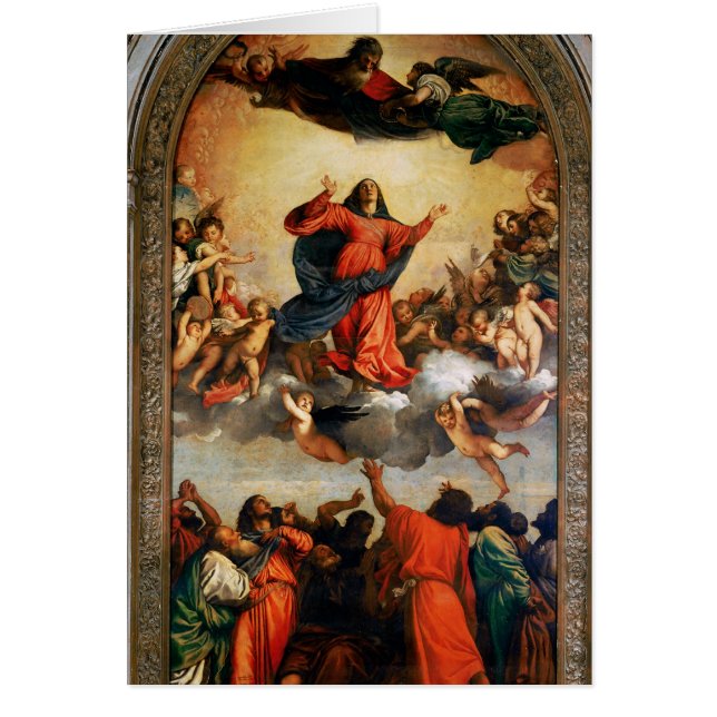 The Assumption of the Virgin, 1516-18 (Front)