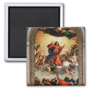 The Assumption of the Virgin, 1516-18 Magnet