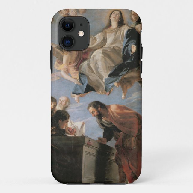 The Assumption of the Virgin, 1673 (oil on canvas) Case-Mate iPhone Case (Back)