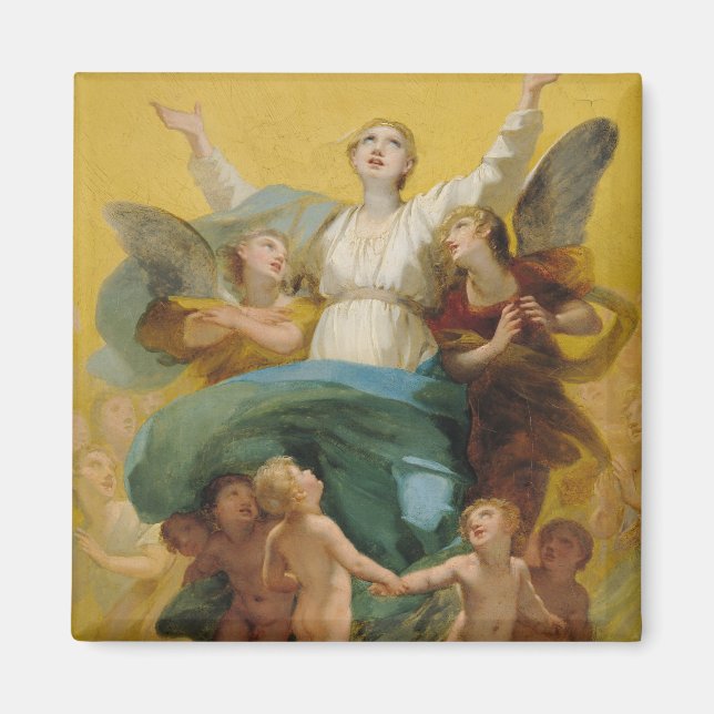 The Assumption of the Virgin Magnet (Front)