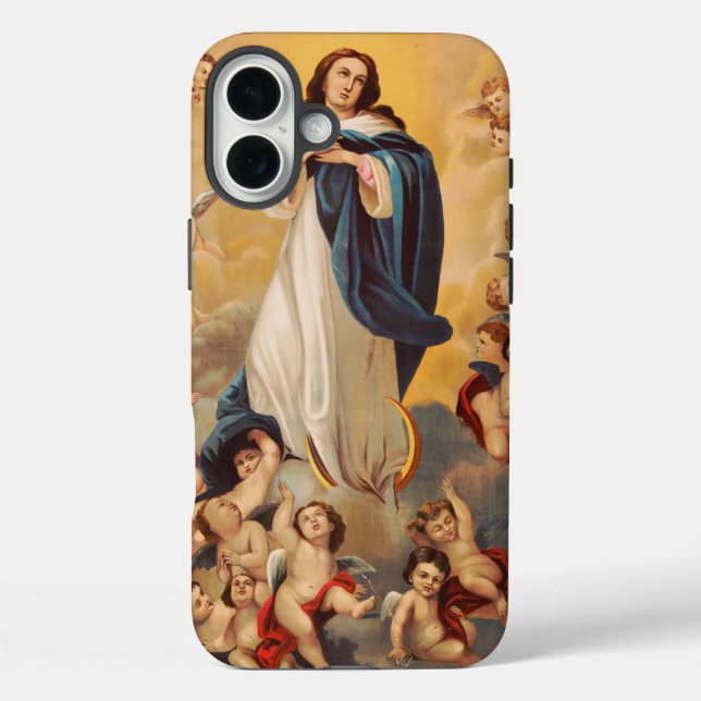 The Assumption of the Virgin Mary Case-Mate iPhone Case (Back)