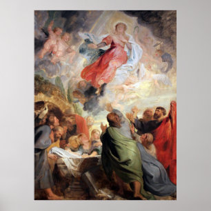 The Assumption of the Virgin Mary Poster