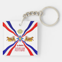 The Assyrian Acrylic Keychain
