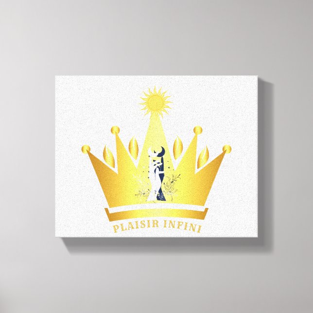 The Astral Crown of PLEASURE INFINITE Canvas Print (Front)
