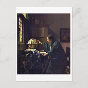 The Astronomer by Johannes Vermeer Postcard