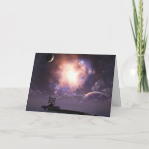 The Astronomer Greeting Card