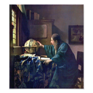 The Astronomer   Johannes Vermeer   Photo Print