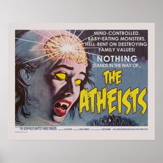 The Atheists Spoof Movie Poster (Large) (Front)