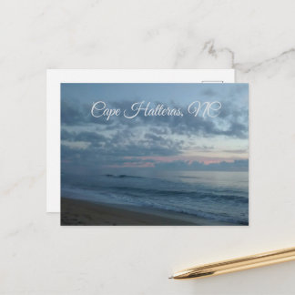 The Atlantic Ocean, Cape Hatteras NC Postcard