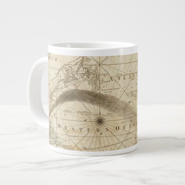 The Atlantic Ocean Large Coffee Mug (Front Left)