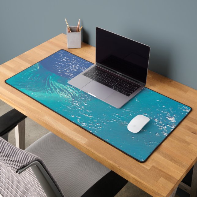 The Atlantic Ocean Off The Coast Of The Bahamas Desk Mat (Office 2)