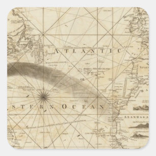 The Atlantic Ocean Square Sticker