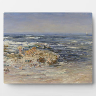 The Atlantic Surf, 1899 (oil on canvas) Plaque